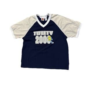 Vintage Warner Brothers Tweety Bird Year 2000 Tee Shirt Size XL